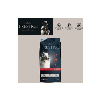 Flatazor Prestige Energy Sport - Croquettes pour chien sportif. Désignation : Prestige Activ | Conditionnement : 5 sacs de 12 kg Flatazor Prestige FP4041P5 en solde